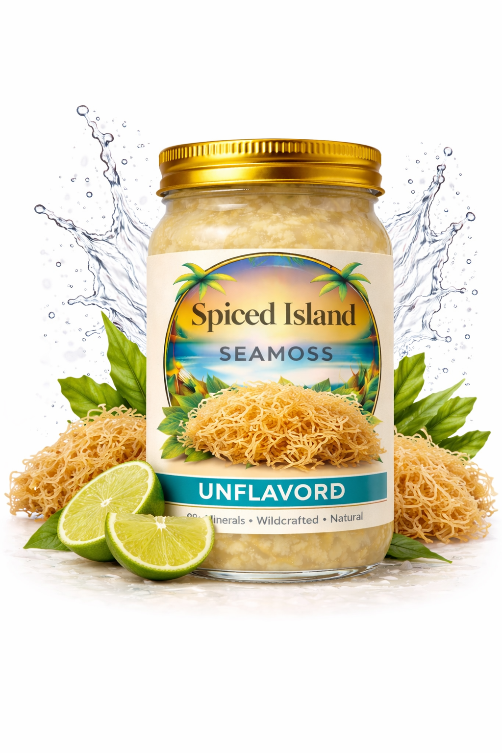 Wildcrafted Unflavored Sea Moss Gel