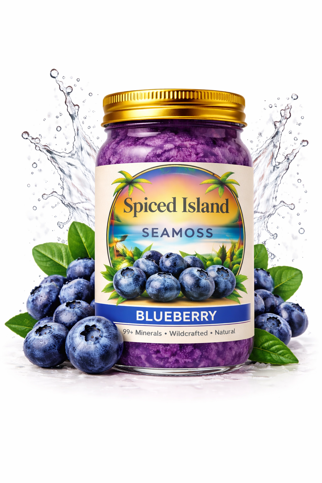 Golden Wildcrafted Sea Moss Gel