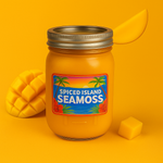 Seamoss Gel Mango, Front